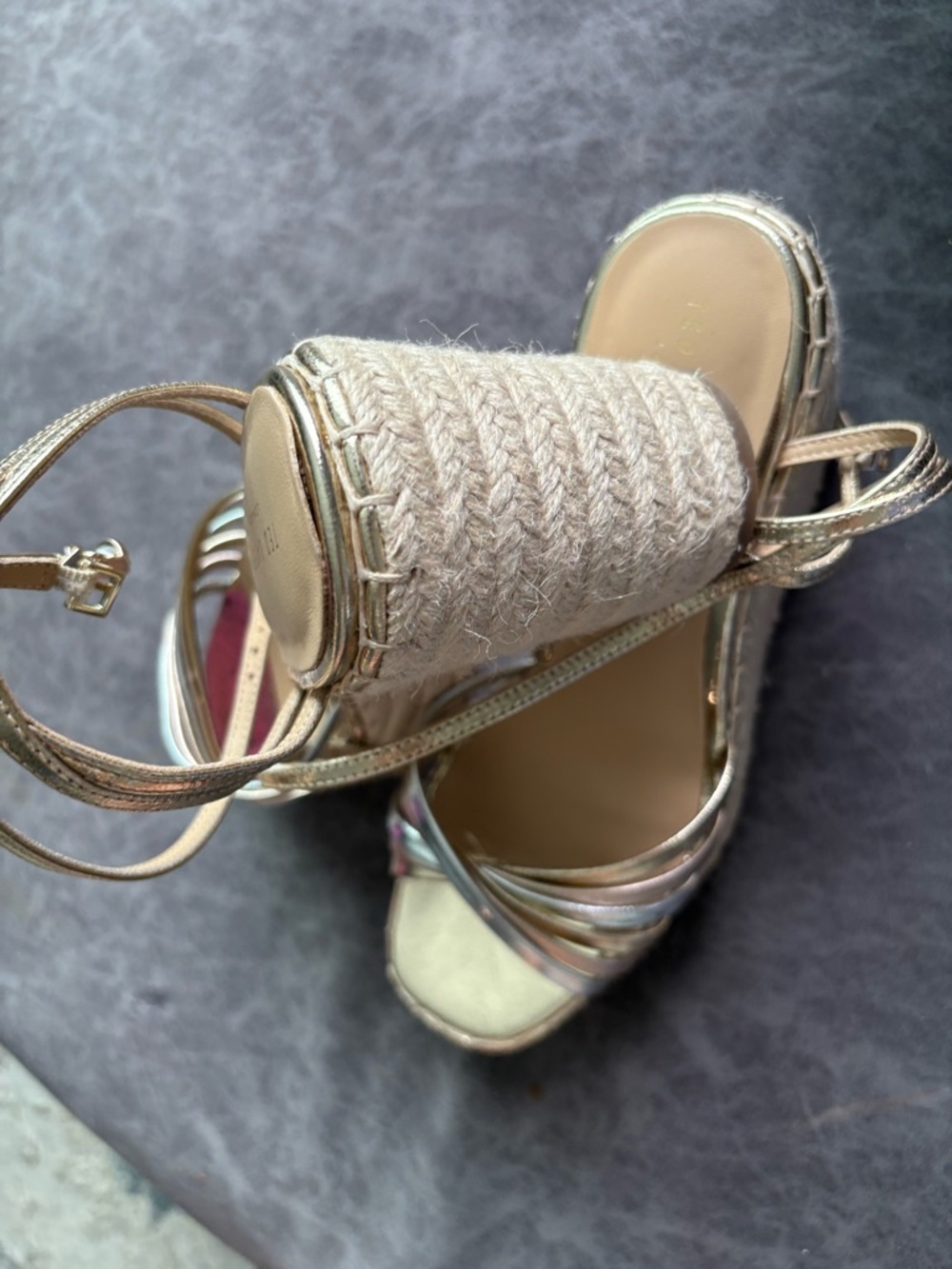 Ted Baker London Arabella Platform Wedge Sandal Size 9 New - Picture 7 of 7